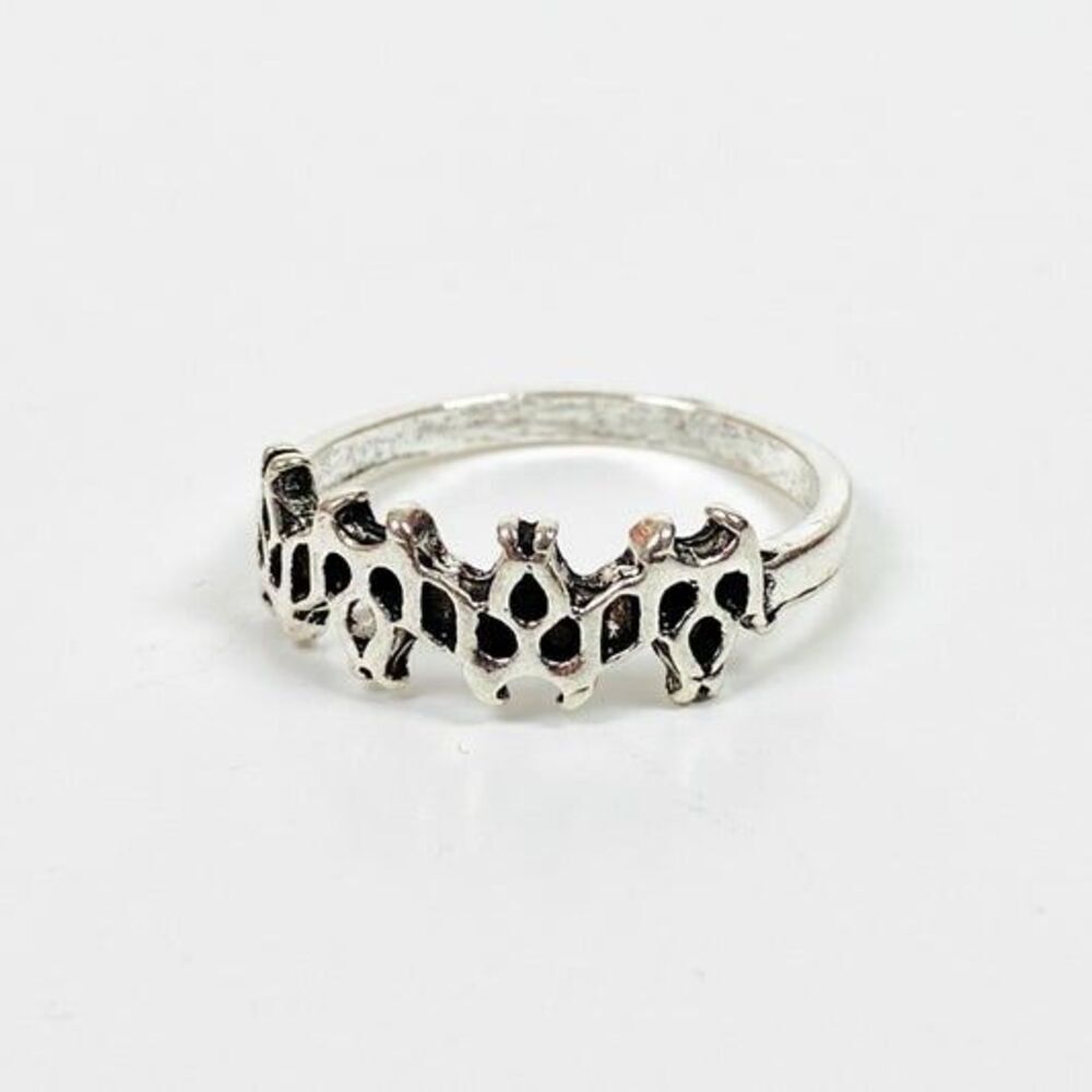 Y2K Retro Thistle Ring Men's 5.25 Inches Alloy